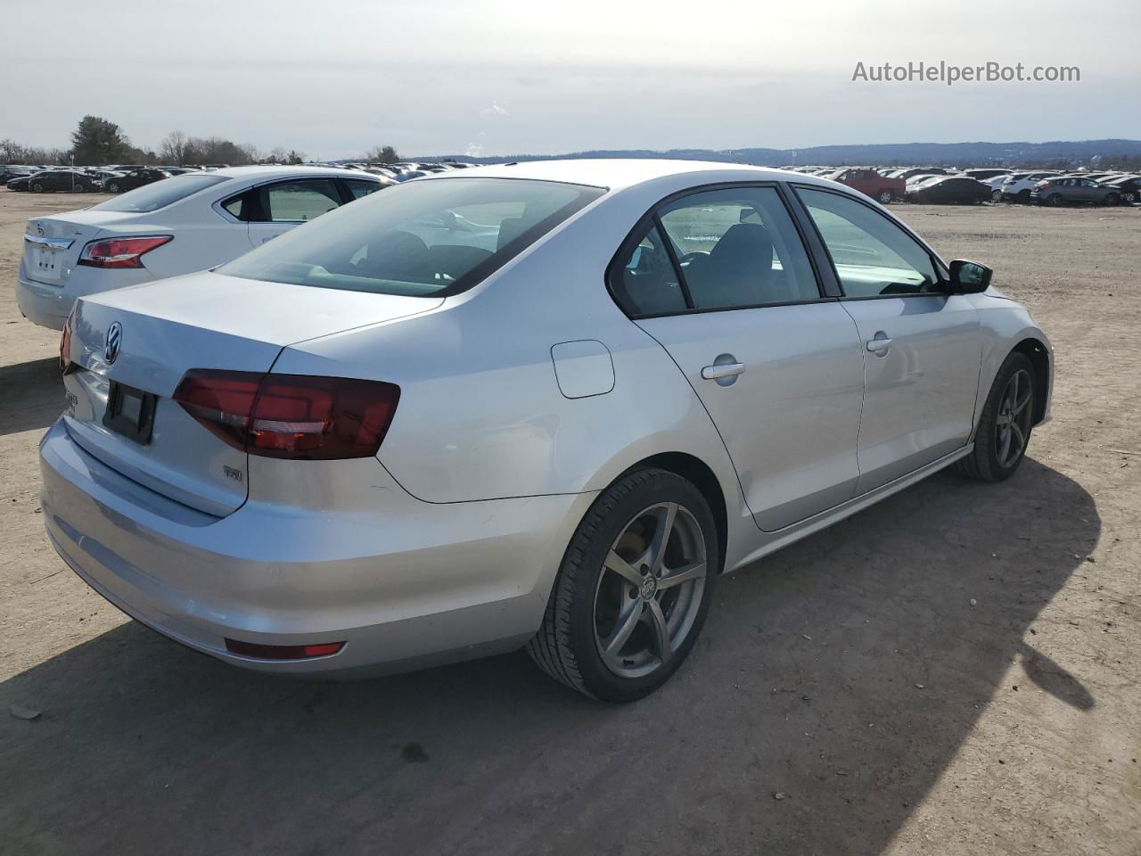 2016 Volkswagen Jetta S Silver vin: 3VW267AJ7GM209795