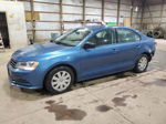 2016 Volkswagen Jetta S Blue vin: 3VW267AJ7GM217542