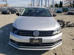 2016 Volkswagen Jetta S Серебряный vin: 3VW267AJ7GM250007