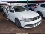 2016 Volkswagen Jetta 1.4t S White vin: 3VW267AJ7GM316927