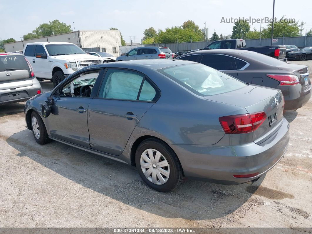 2016 Volkswagen Jetta Sedan 1.4t S Gray vin: 3VW267AJ8GM220580