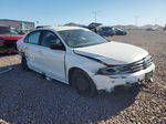 2016 Volkswagen Jetta S White vin: 3VW267AJ8GM274784