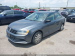 2016 Volkswagen Jetta 1.4t S Gray vin: 3VW267AJ8GM306844