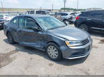 2016 Volkswagen Jetta 1.4t S Gray vin: 3VW267AJ8GM306844