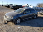 2016 Volkswagen Jetta S Gray vin: 3VW267AJ8GM313437