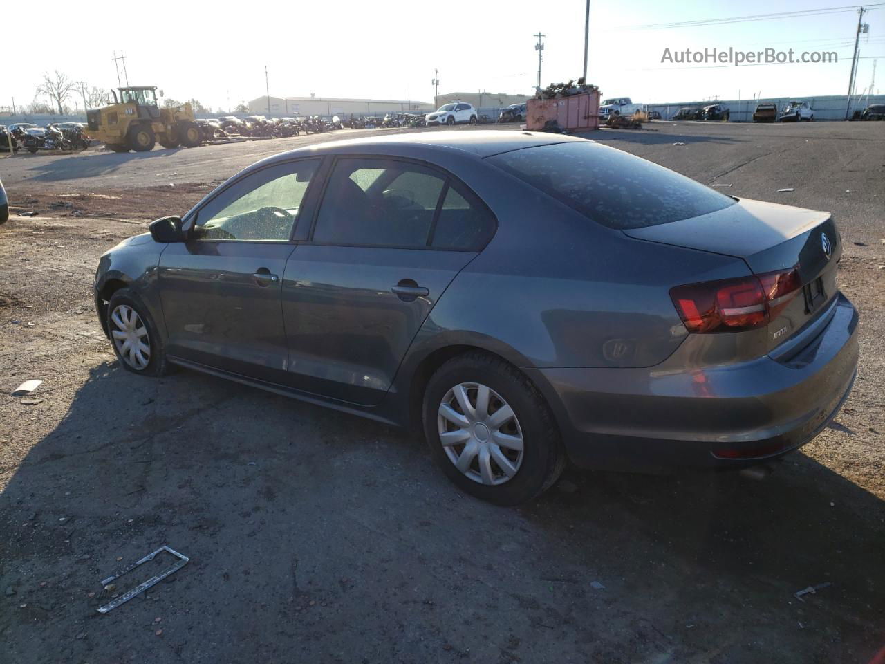 2016 Volkswagen Jetta S Gray vin: 3VW267AJ8GM313437