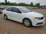 2016 Volkswagen Jetta S Белый vin: 3VW267AJ8GM414395