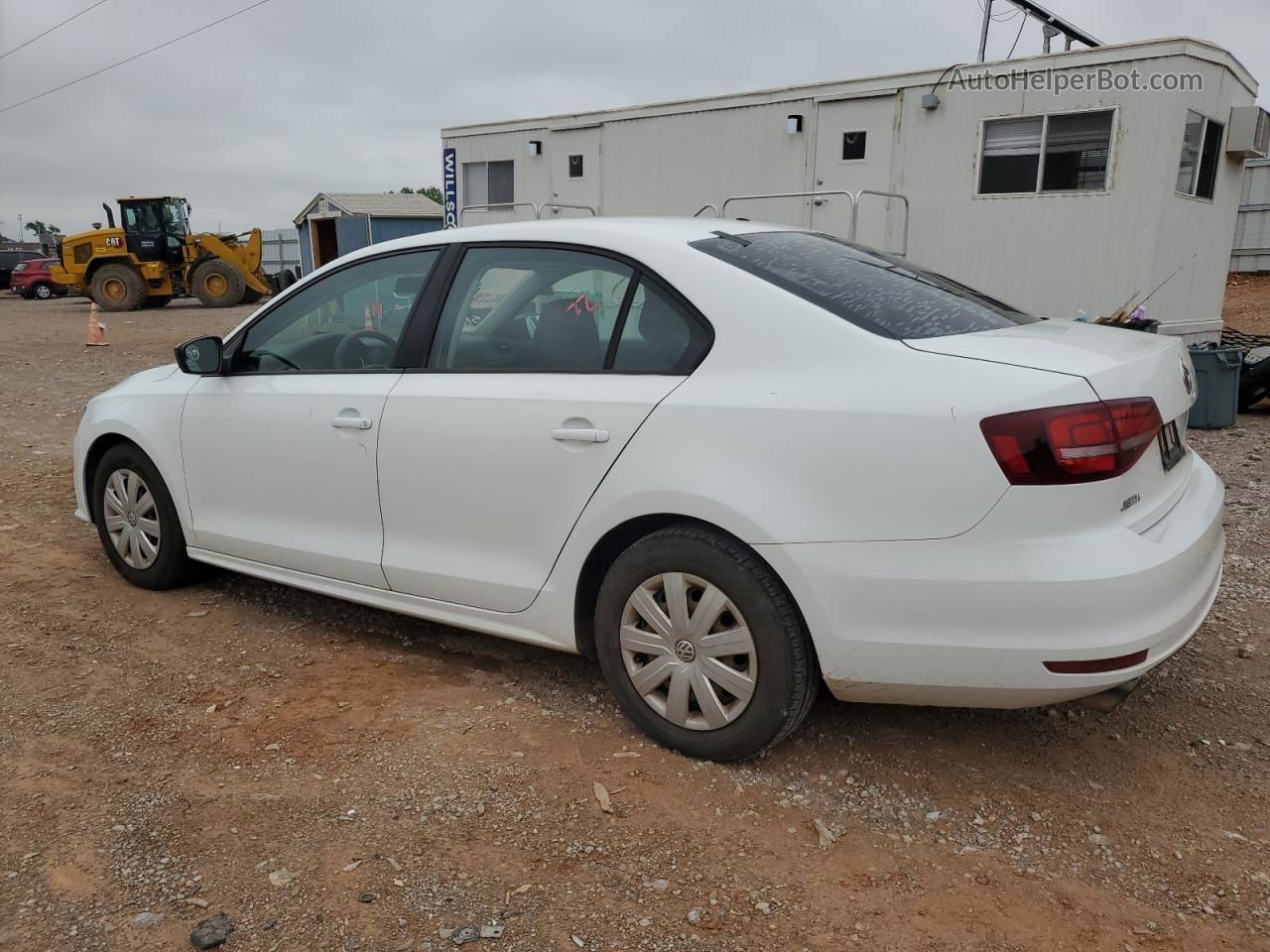 2016 Volkswagen Jetta S Белый vin: 3VW267AJ8GM414395