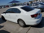 2016 Volkswagen Jetta S White vin: 3VW267AJ8GM415952