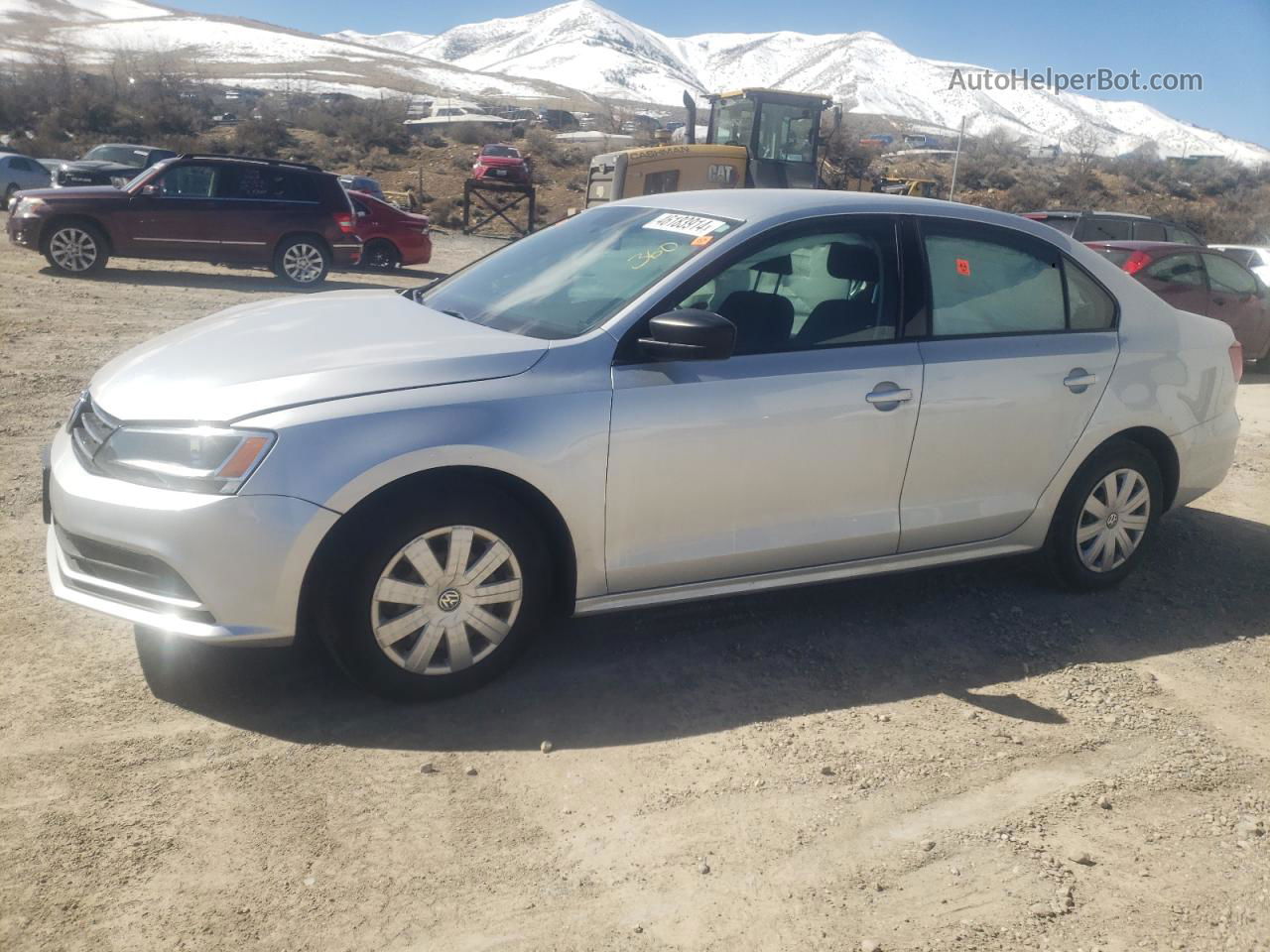 2016 Volkswagen Jetta S Silver vin: 3VW267AJ9GM274423