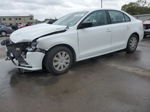 2016 Volkswagen Jetta S White vin: 3VW267AJ9GM308358