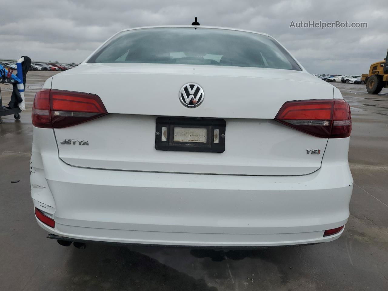 2016 Volkswagen Jetta S White vin: 3VW267AJ9GM308358