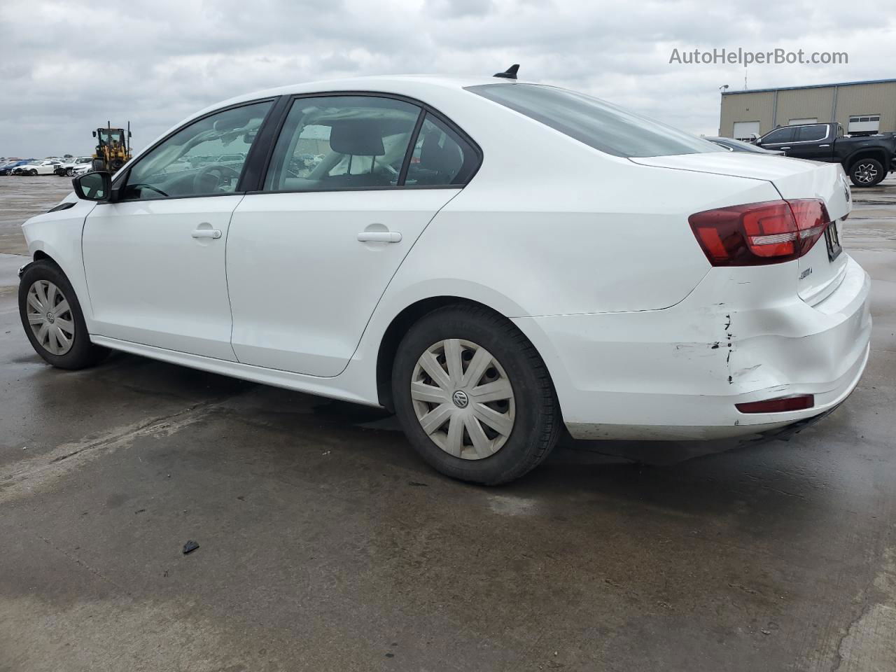 2016 Volkswagen Jetta S White vin: 3VW267AJ9GM308358