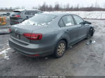 2016 Volkswagen Jetta 1.4t S Gray vin: 3VW267AJ9GM318338