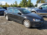 2016 Volkswagen Jetta S Black vin: 3VW267AJ9GM417094