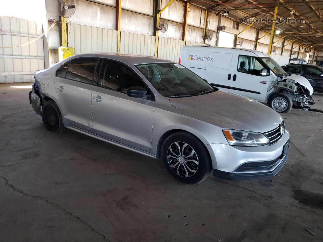 2016 Volkswagen Jetta S Silver vin: 3VW267AJXGM212061