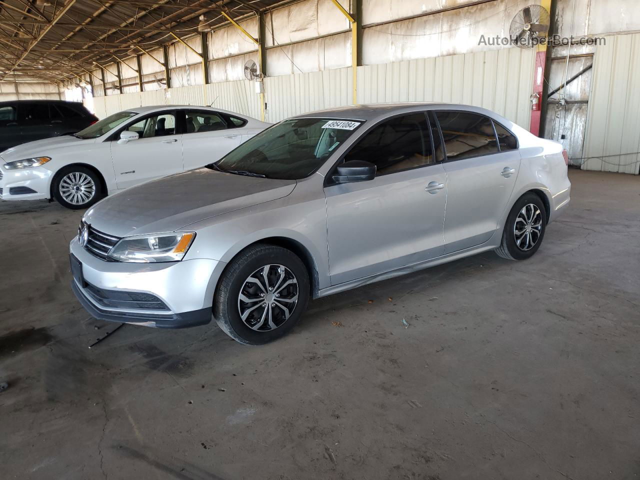 2016 Volkswagen Jetta S Серебряный vin: 3VW267AJXGM212061