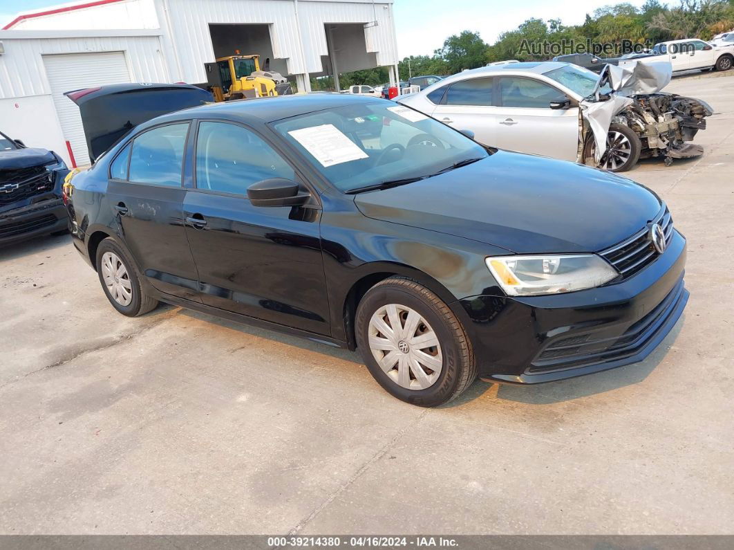 2016 Volkswagen Jetta 1.4t S Black vin: 3VW267AJXGM261177