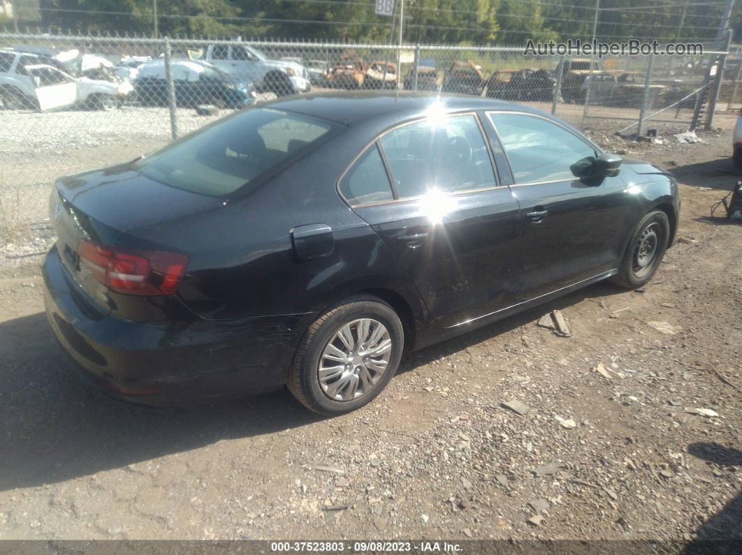 2016 Volkswagen Jetta Sedan 1.4t S Black vin: 3VW267AJXGM293241