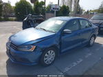 2016 Volkswagen Jetta 1.4t S Blue vin: 3VW267AJXGM341434