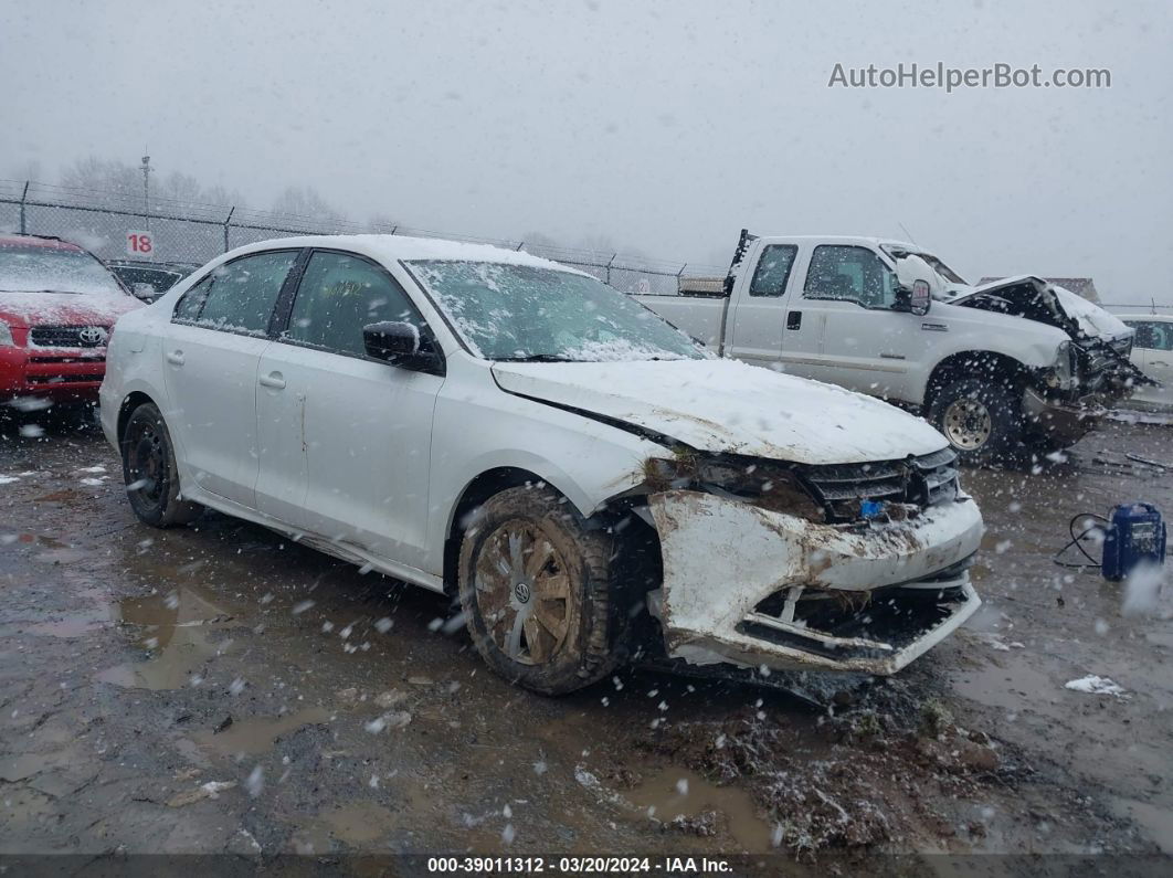 2016 Volkswagen Jetta 1.4t S White vin: 3VW267AJXGM350263