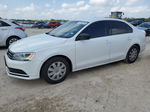 2016 Volkswagen Jetta S White vin: 3VW267AJXGM370870