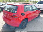 2015 Volkswagen Golf Tdi Se 4-door Red vin: 3VW2A7AU0FM018209