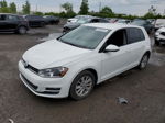 2015 Volkswagen Golf Tdi White vin: 3VW2A7AU0FM038430