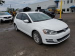 2015 Volkswagen Golf Tdi White vin: 3VW2A7AU0FM038430