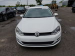 2015 Volkswagen Golf Tdi White vin: 3VW2A7AU0FM038430