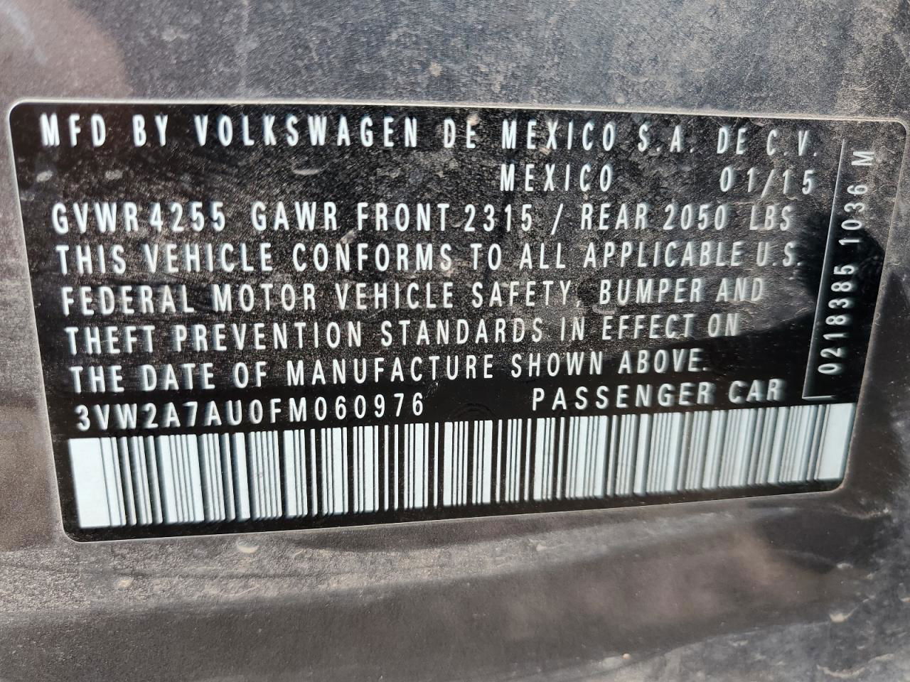 2015 Volkswagen Golf Tdi Синий vin: 3VW2A7AU0FM060976