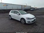 2015 Volkswagen Golf Tdi Se 4-door Белый vin: 3VW2A7AU0FM086820