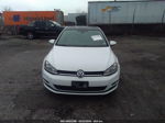 2015 Volkswagen Golf Tdi Se 4-door Белый vin: 3VW2A7AU0FM086820