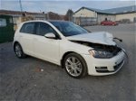 2015 Volkswagen Golf Tdi White vin: 3VW2A7AU3FM036672