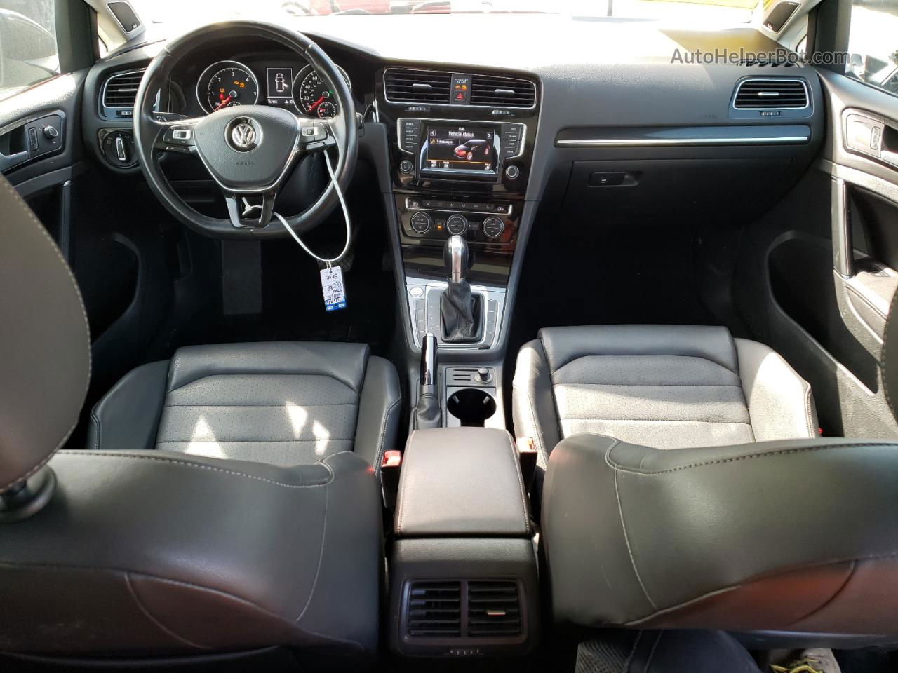 2015 Volkswagen Golf Tdi Серебряный vin: 3VW2A7AU3FM053066