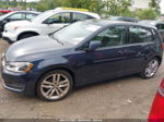 2015 Volkswagen Golf Tdi Sel Темно-синий vin: 3VW2A7AU4FM069714