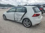 2015 Volkswagen Golf Tdi Белый vin: 3VW2A7AU5FM013281