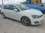 2015 Volkswagen Golf Tdi Белый vin: 3VW2A7AU5FM013281