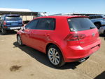 2015 Volkswagen Golf Tdi Красный vin: 3VW2A7AU5FM026015