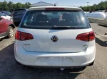 2015 Volkswagen Golf Tdi White vin: 3VW2A7AU6FM037539