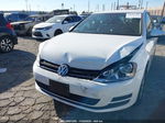 2015 Volkswagen Golf Tdi S 4-door White vin: 3VW2A7AU6FM046029