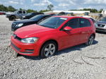 2015 Volkswagen Golf Tdi Red vin: 3VW2A7AU7FM034987