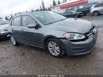 2015 Volkswagen Golf Tdi S 4-door Gray vin: 3VW2A7AU8FM026249