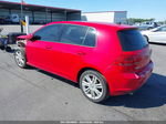 2015 Volkswagen Golf Tdi Se 4-door Red vin: 3VW2A7AU8FM032200