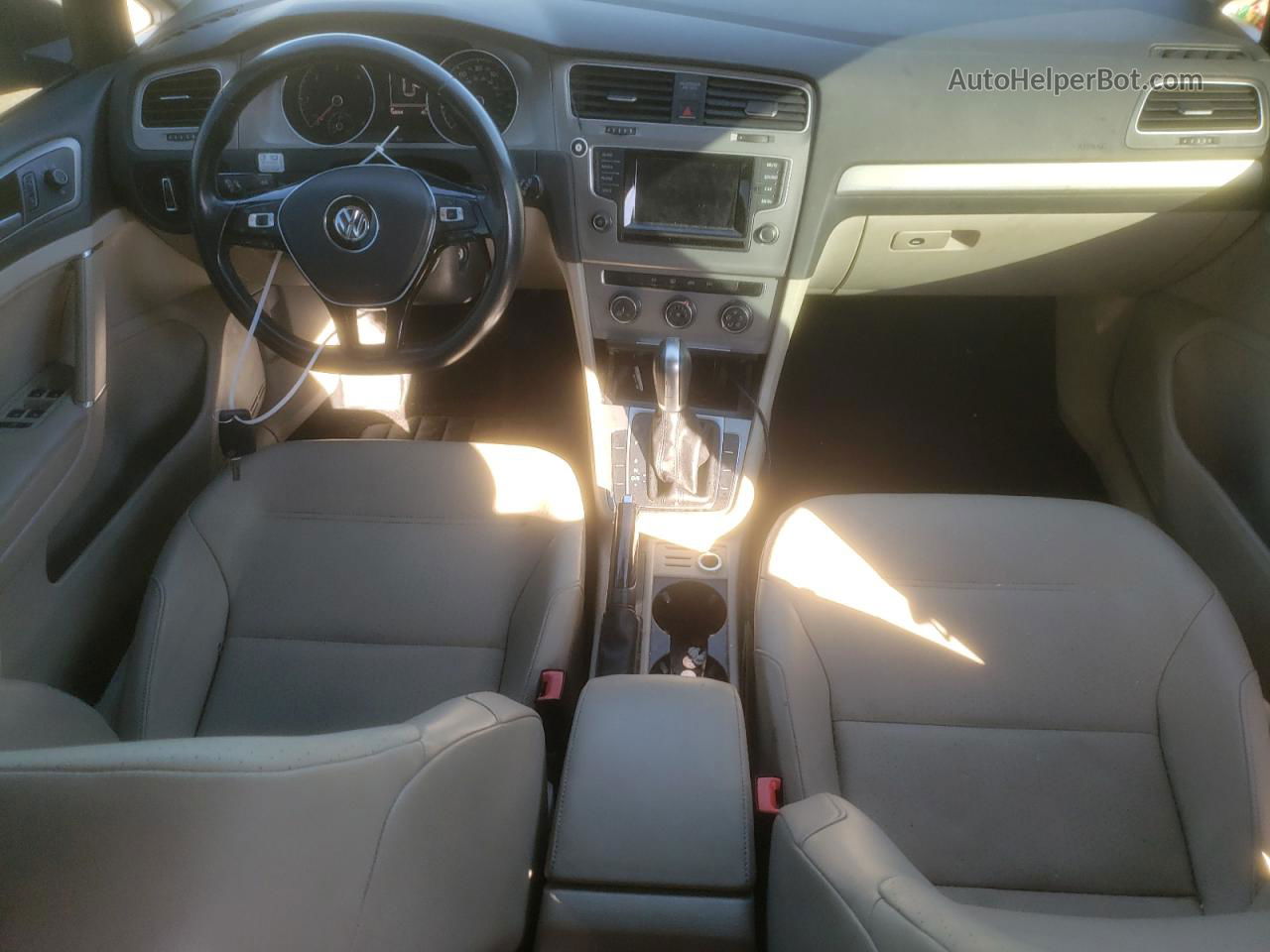 2015 Volkswagen Golf Tdi Черный vin: 3VW2A7AUXFM027970