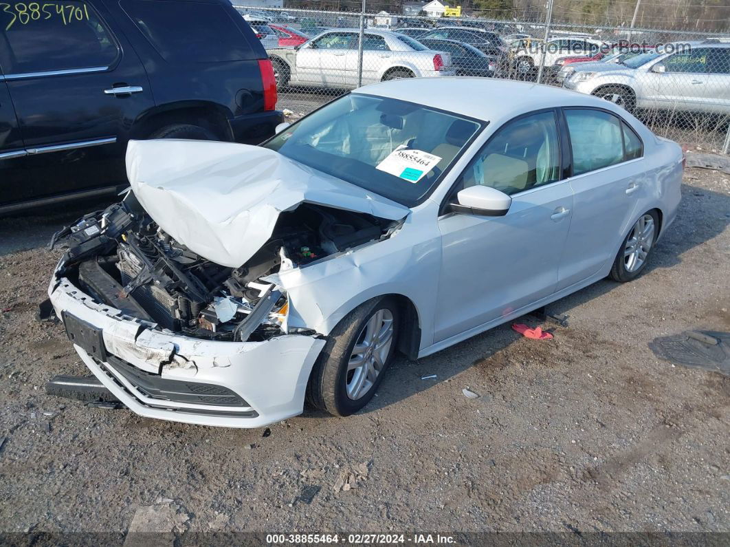 2017 Volkswagen Jetta 1.4t S White vin: 3VW2B7AJ0HM324770