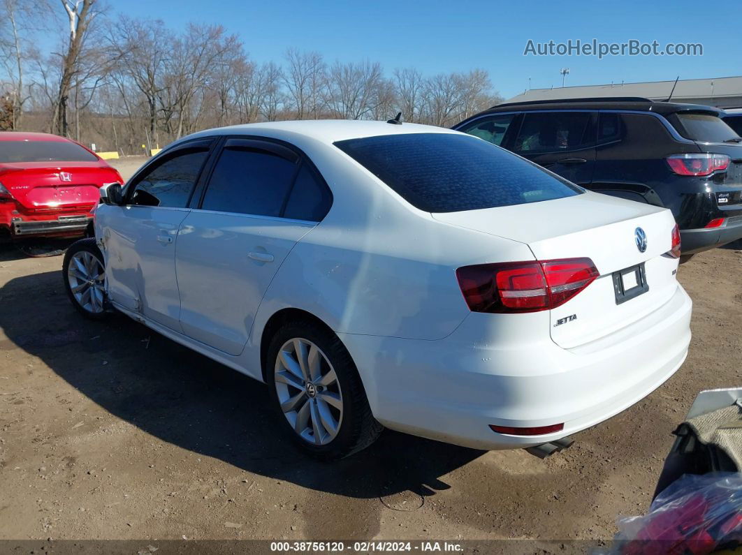 2017 Volkswagen Jetta 1.4t S White vin: 3VW2B7AJ0HM340239