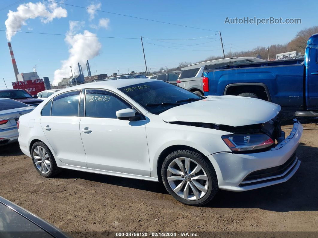 2017 Volkswagen Jetta 1.4t S Белый vin: 3VW2B7AJ0HM340239