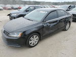 2017 Volkswagen Jetta S Black vin: 3VW2B7AJ0HM396844