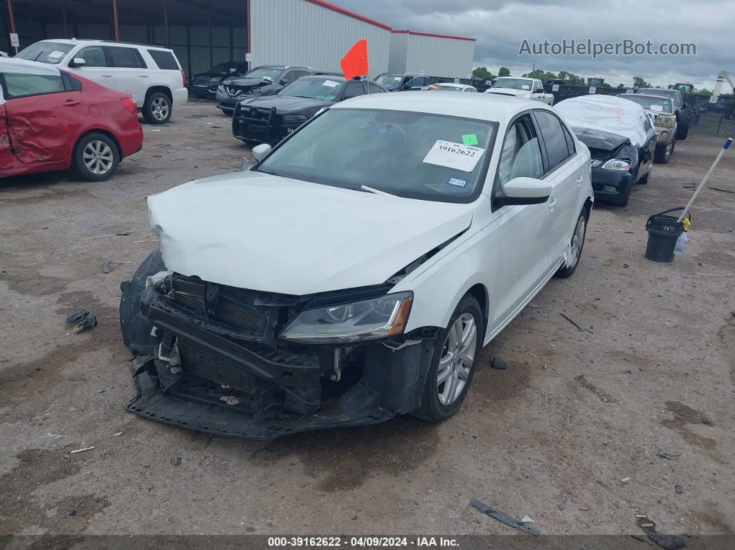 2018 Volkswagen Jetta 1.4t S White vin: 3VW2B7AJ0JM225324